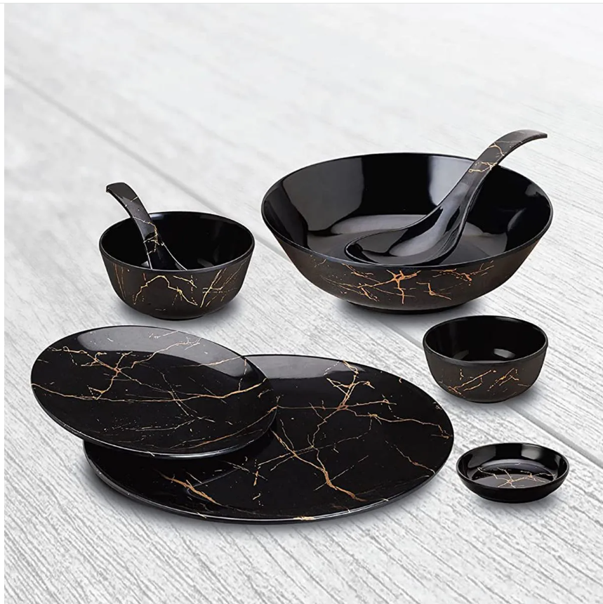 30Pcs Melanine Dinner Set