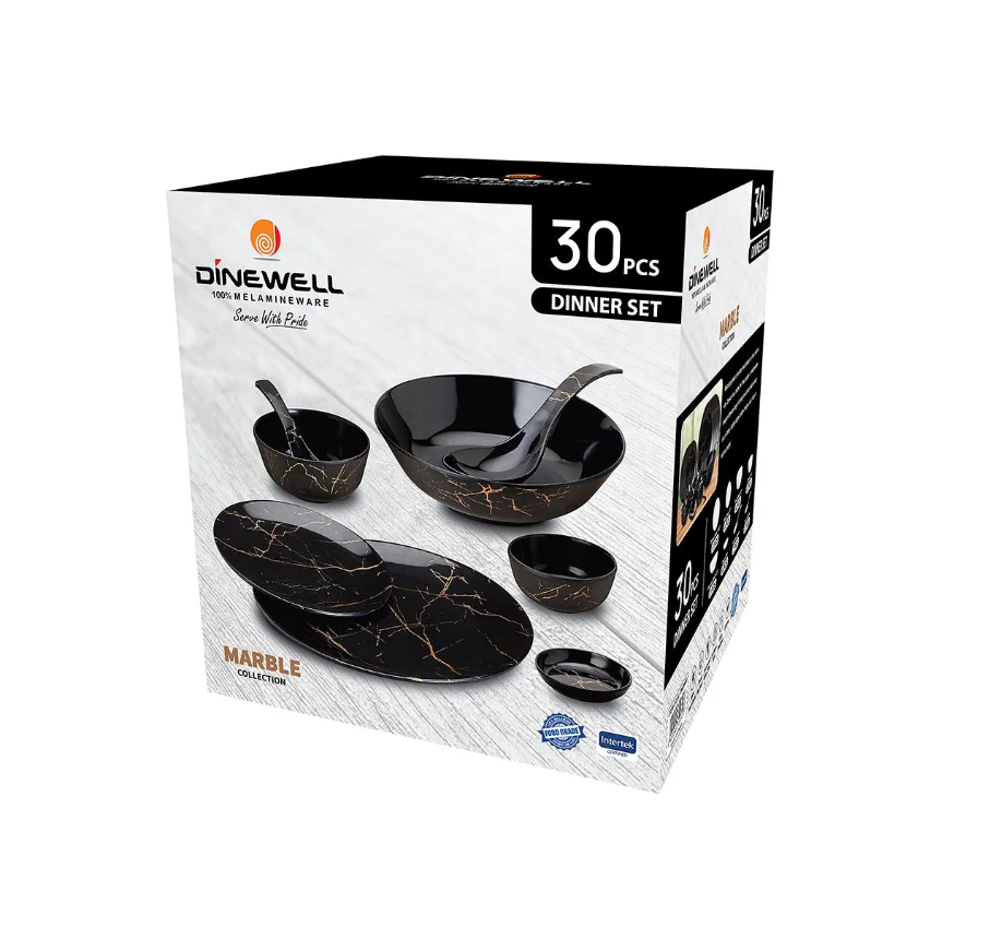 30Pcs Melanine Dinner Set