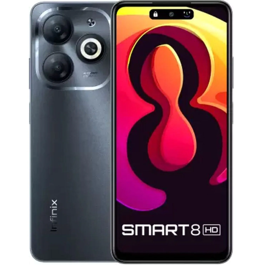 Skip to the end of the images gallery Skip to the beginning of the images gallery Infinix Smart 8 Mobile Phone (4gb,128gb)
