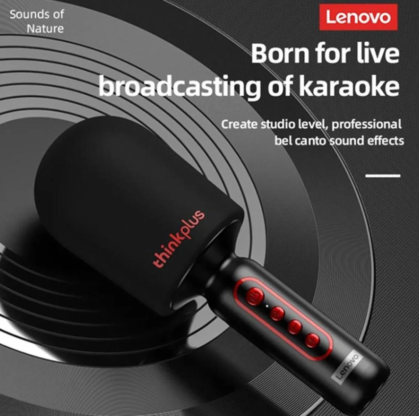 Skip to the end of the images gallery Skip to the beginning of the images gallery Lenovo Thinkplus M1 Karaoke Speaker & Microphone - LENOVO MIC M1