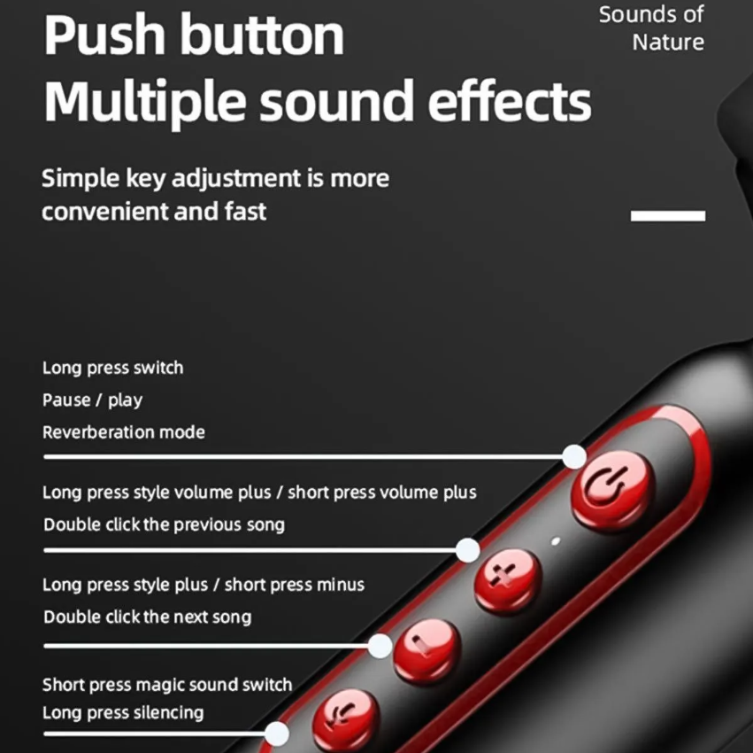 Skip to the end of the images gallery Skip to the beginning of the images gallery Lenovo Thinkplus M1 Karaoke Speaker & Microphone - LENOVO MIC M1