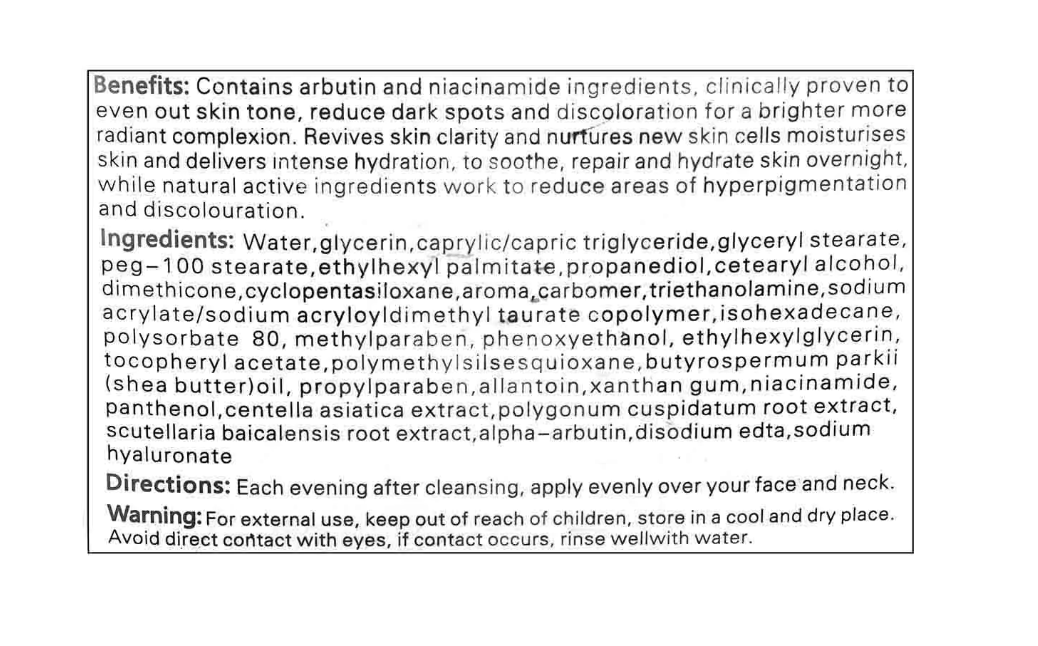 Night Cream