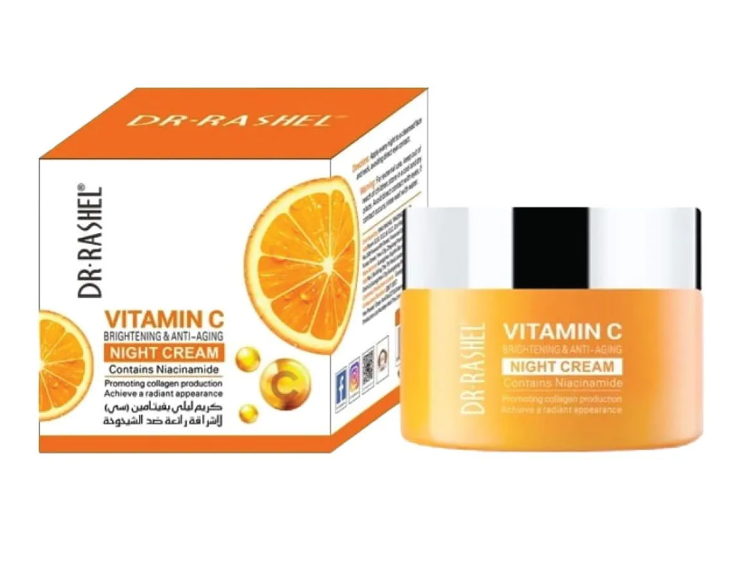 Dr. Rashel Night Cream With Vitamin C Brightning & Anti-Aging