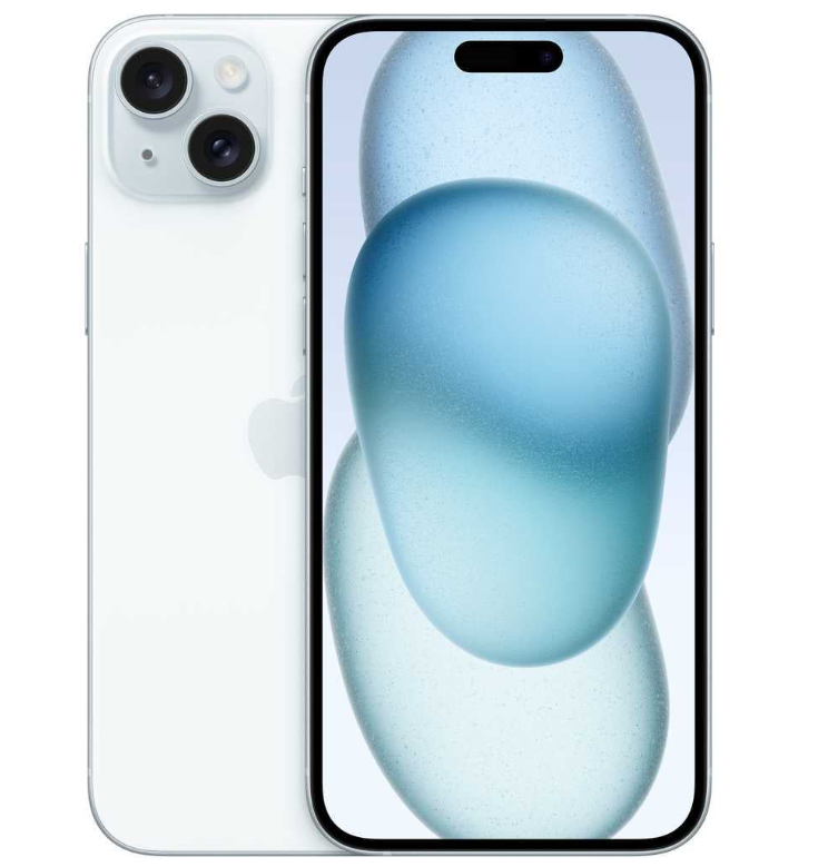 Apple iPhone 15 Plus (128GB) – Blue Middle East Version with FaceTime