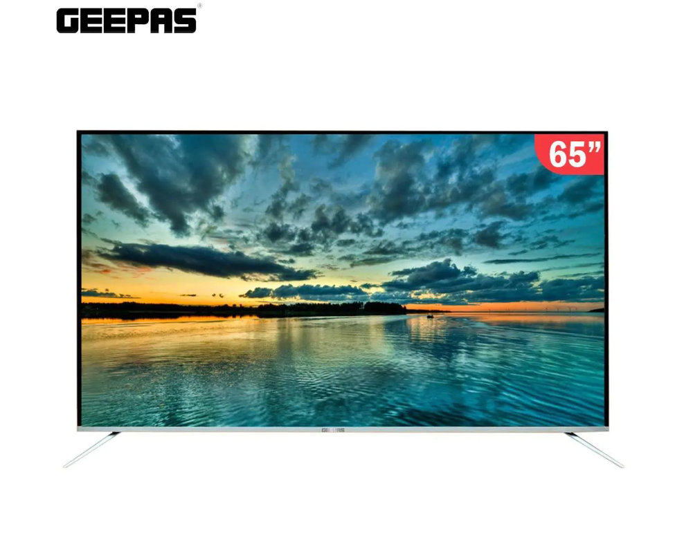 Geepas 65 inch 4K Uhd Led Smart Tv-GLED6538SEUHD