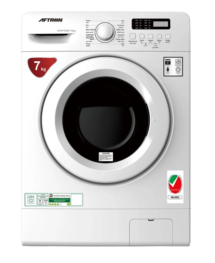 Aftron Front Load Washing Machine 7Kg
