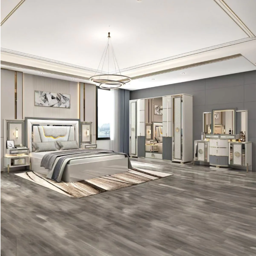 Bed Room Set Modern Double 19 Boxes