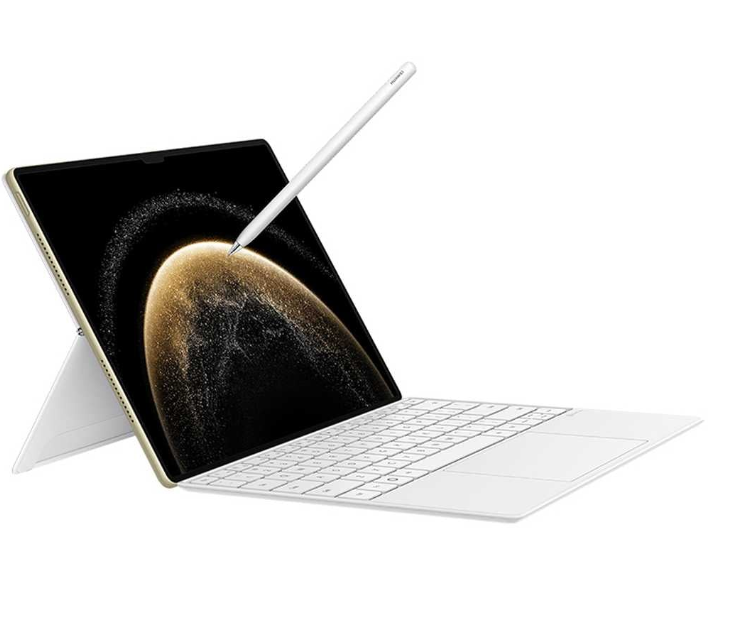 Huawei MatePad Pro 13.2 Tablet Wi-Fi 512 GB ROM / 12 GB RAM 13.2-inch Flexible OLED PaperMatte Display Gold WEBW09DK + Key board + Pen