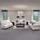 Brayoni Sofa Set 3+3+1+1