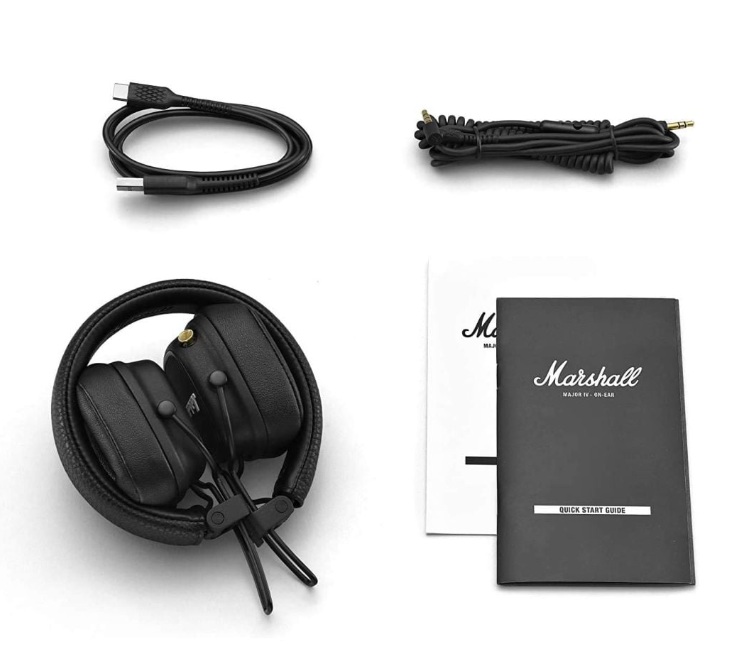 Marshall Major IV Wireless On Ear Headphone Black