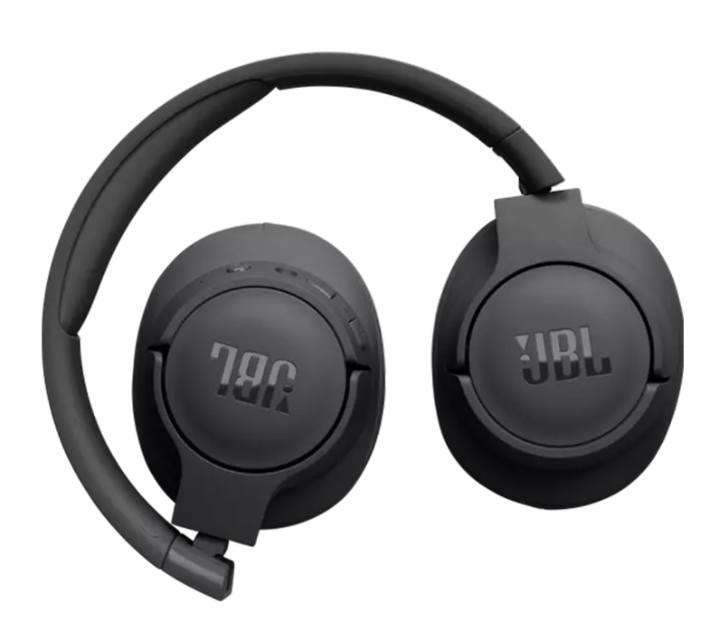 JBL Tune 720BT Wireless Over-Ear Headphones with Mic, Black – T720BLK