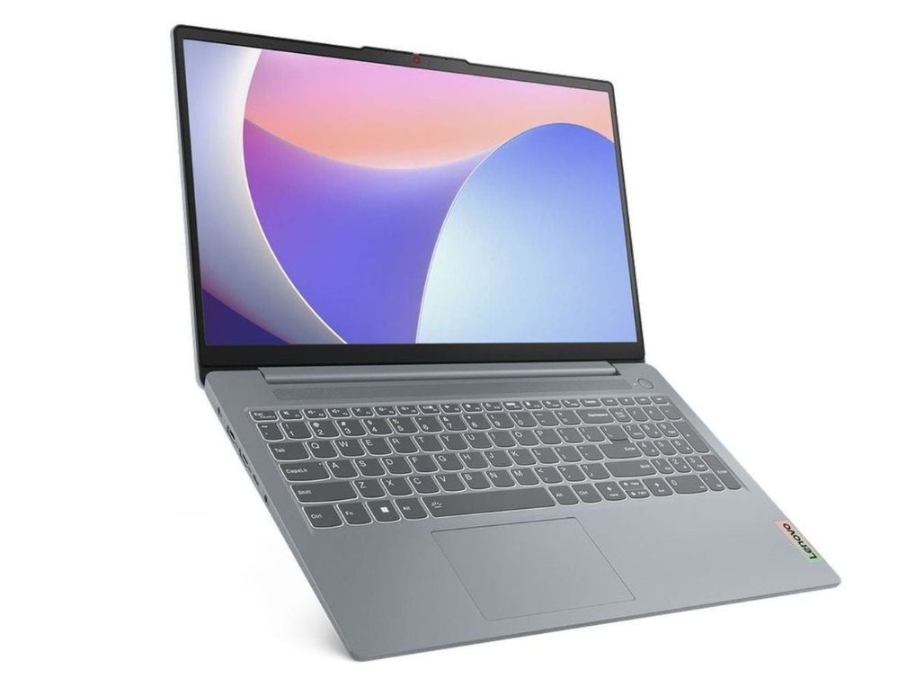 Lenovo IdeaPad Slim 3 15IAH8 (2024) Laptop – 12th Gen / Intel Core i5-12450H / 15.6inch FHD / 512GB SSD / 16GB RAM / Shared Intel UHD Graphics / Windows 11 Home / English & Arabic Keyboard / Arctic Grey / Middle East Version – [83ER00C4AX]