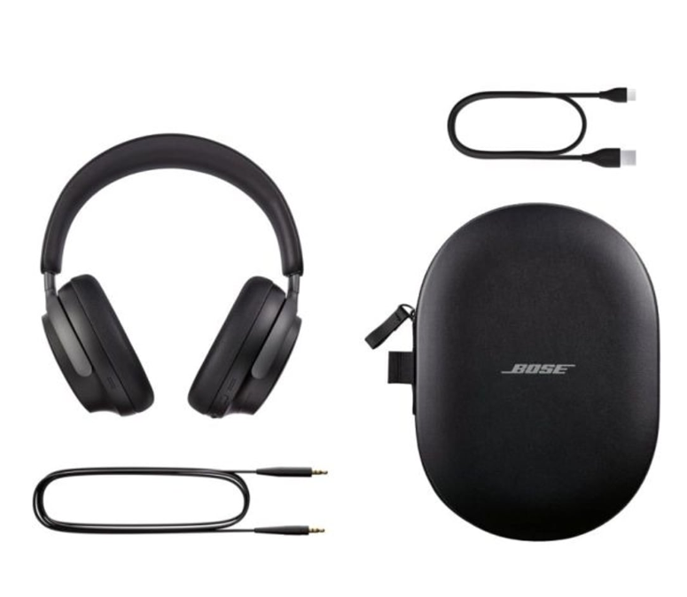 Bose 880066–0100 QuietComfort Ultra Wireless Over Ear Headphones Black