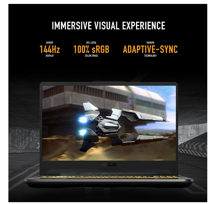 Asus TUF Gaming A15 (2024) Laptop – AMD Ryzen 7-7435HS / 15.6inch FHD / 512GB SSD / 16GB RAM / 4GB NVIDIA GeForce RTX 3050 Graphics / Windows 11 Home / English & Arabic Keyboard / Graphite Black / Middle East Version – [FA506NCR-HN044W]