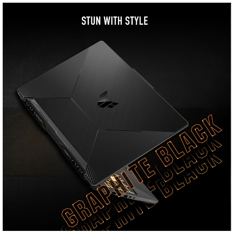 Asus TUF Gaming A15 (2024) Laptop – AMD Ryzen 7-7435HS / 15.6inch FHD / 512GB SSD / 16GB RAM / 4GB NVIDIA GeForce RTX 3050 Graphics / Windows 11 Home / English & Arabic Keyboard / Graphite Black / Middle East Version – [FA506NCR-HN044W]