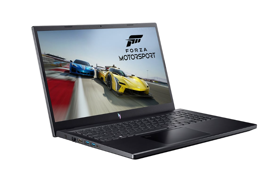 Acer Nitro V15 Gaming (2024) Laptop – AMD Ryzen 7-7735HS / 15.6inch FHD / 512GB SSD / 16GB RAM / 8GB NVIDIA GeForce RTX 4060 Graphics / Windows 11 Home / English & Arabic Keyboard / Obsidian Black / Middle East Version – [ANV15-41-R8MZ]