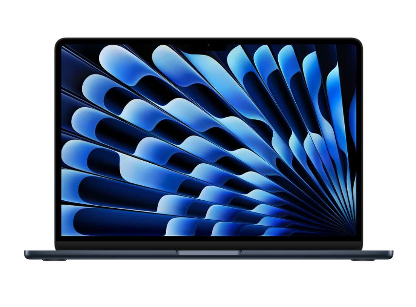 Apple MacBook Air 13-inch (2024) – M2 with 8-core CPU / 16GB RAM / 256GB SSD / 8-core GPU / macOS Sonoma / English & Arabic Keyboard / Midnight / Middle East Version