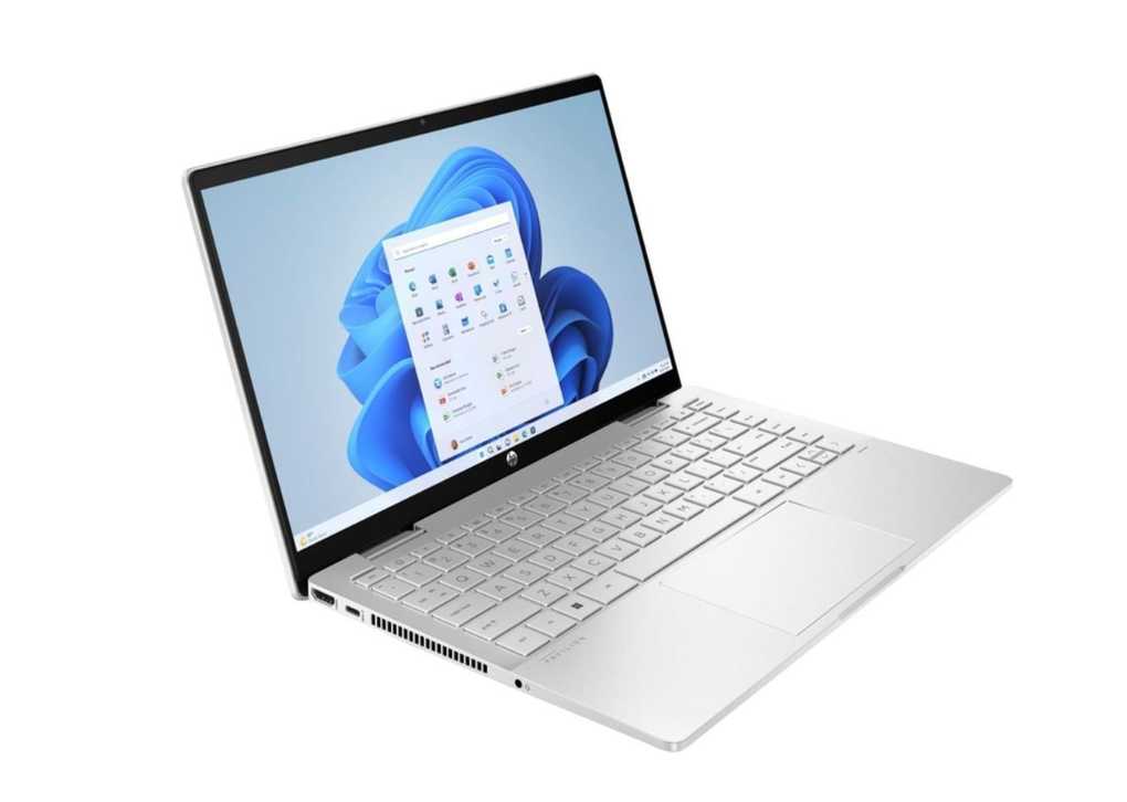 HP Pavilion x360 2-in-1 Convertible (2024) Laptop – 1st Series / Intel Core 7-150U / 14inch FHD / 1TB SSD / 16GB RAM / Shared Intel Graphics / Windows 11 Home / English & Arabic Keyboard / Natural Silver / Middle East Version – [14-EK2016NE]