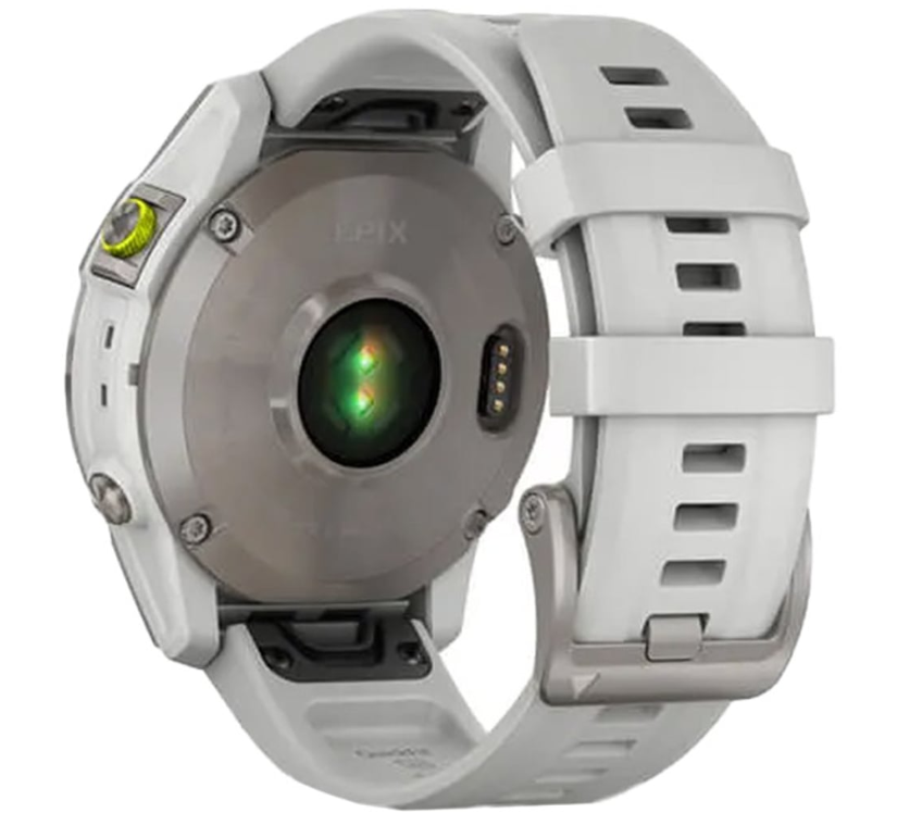 Garmin 010-02582-21 Epix Gen 2 Smart Watch Sapphire White Titanium