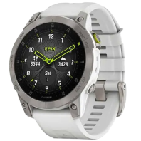 Garmin 010-02582-21 Epix Gen 2 Smart Watch Sapphire White Titanium
