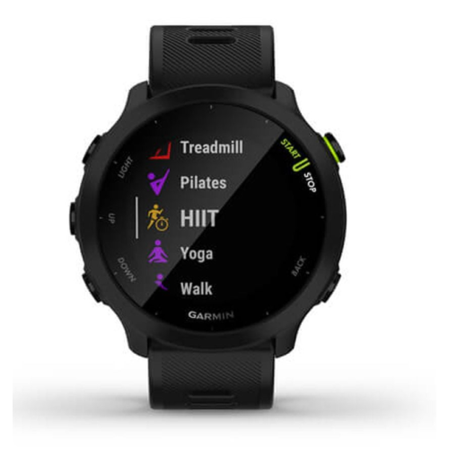 Garmin 010-02562-10 Forerunner 55 Smart Watch Black