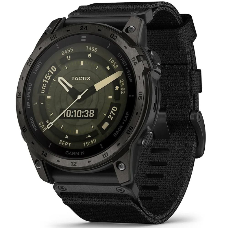 Garmin 010-02931-01 Tactix 7 AMOLED Edition Tactical GPS Smartwatch Black