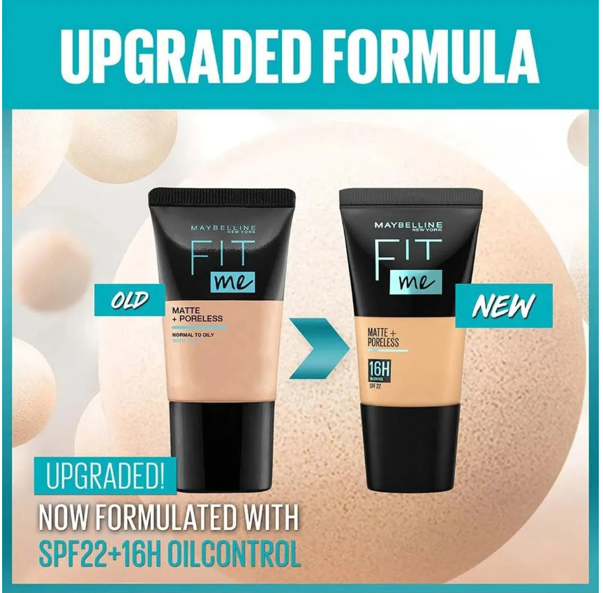 Fit Me Fdt Mp Spf Tube18Ml 130