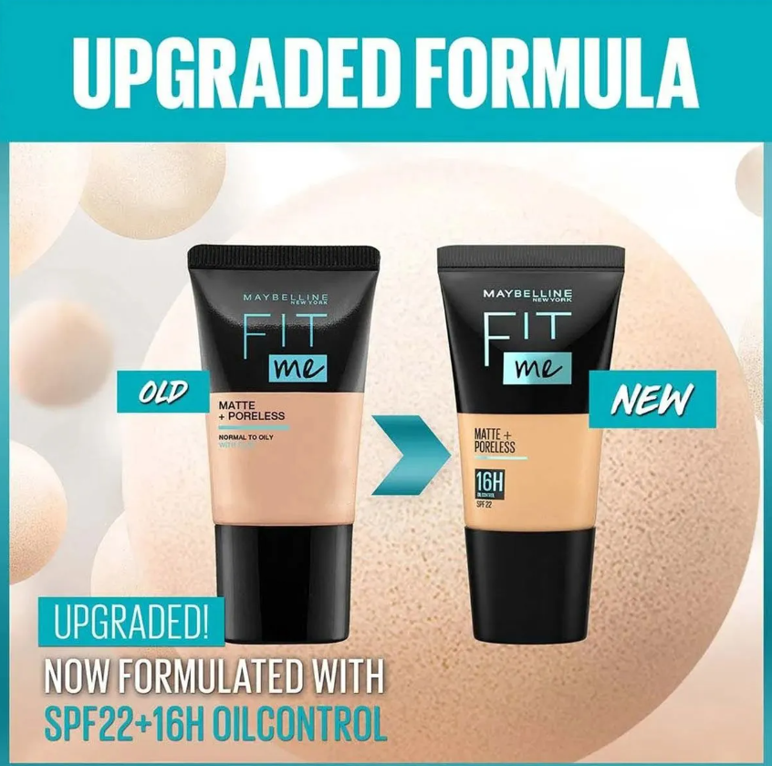 Fit Me Fdt Mp Spf Tube18Ml 130