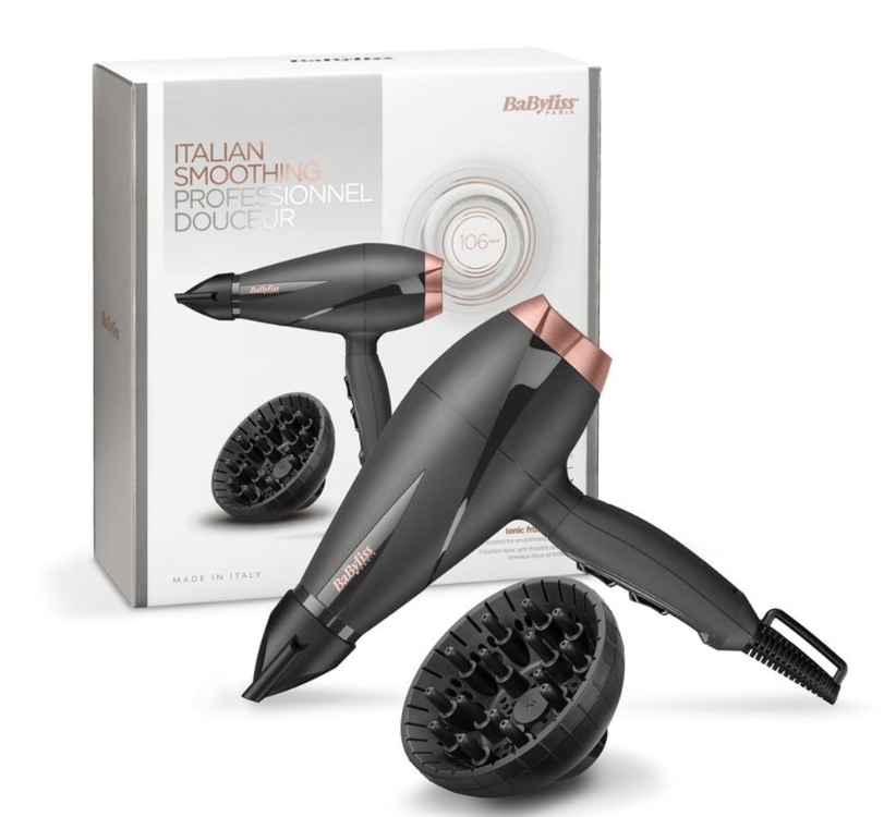 Babyliss Hair Dryer with Ionic Function, 2100W – 6709DSDE