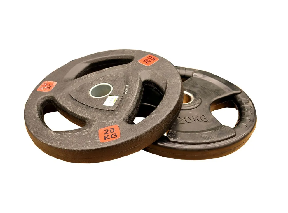 Big Hole Rubber Barbell Plate