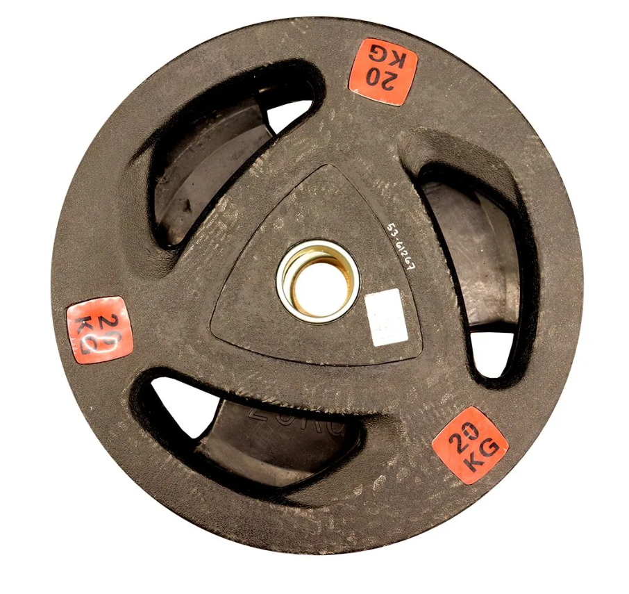 Big Hole Rubber Barbell Plate