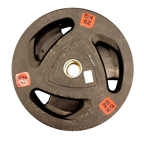 Big Hole Rubber Barbell Plate