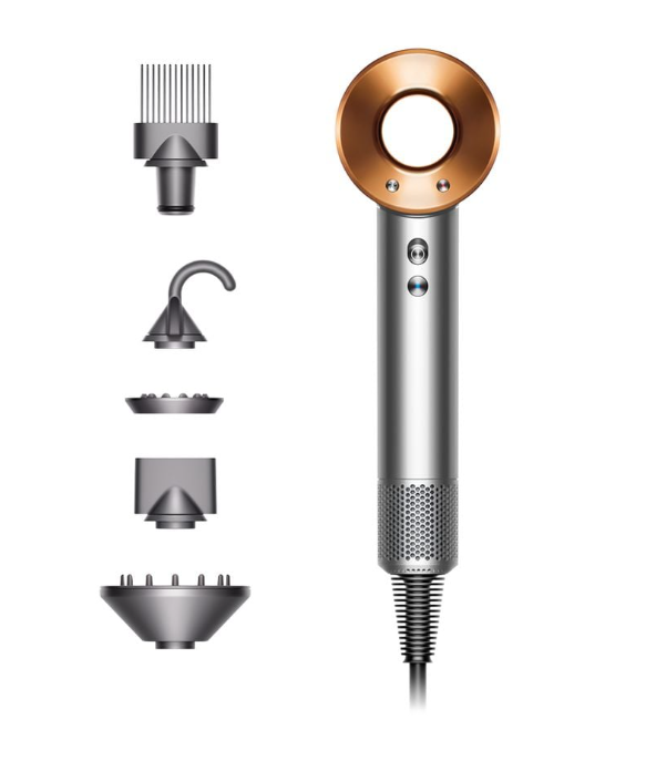 Dyson Supersonic Hair Dryer, Bright Copper/Bright Nickel – HD07 – Middle East Version