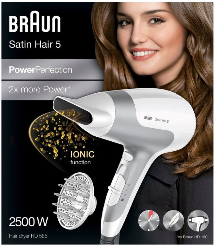 Braun Hair Dryer HD585