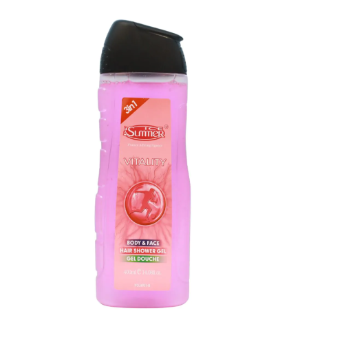 Ice Summer Vitality Body & Face Hair Shower Gel 400ml