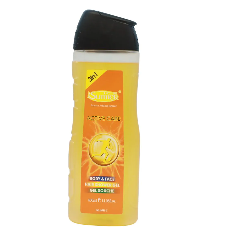 Ice Summer Vitality Body & Face Hair Shower Gel 400ml