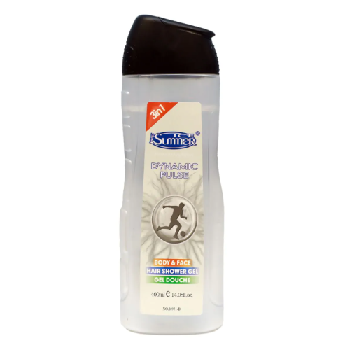 Ice Summer Dynamic Pulse Body & Face Hair Shower Gel 400ml