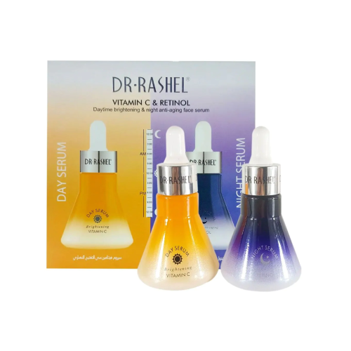 Dr Rashel Vitamin C & Retinol Face Serum Set