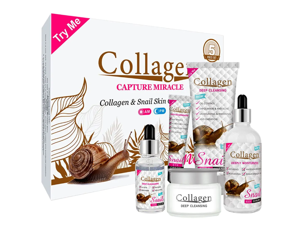 Collagen Capture Miracle Collagen & Snail Skin Care Set